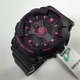 Casio Baby-G Black And Pink Ani-Digi Watch BA111-1A