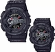 Casio G-SHOCK & BABY-G Lover's Collection Analog & Digital Black Watch LOV21A-1A