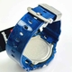 Casio G-Shock Blue White Digital Analog Watch GA2100BWP-2A