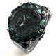 Casio G-Shock Carbon Core Guard Clear Green Digital Analog Watch GA2200NN-1A