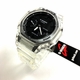 Casio G-Shock Carbon Core Guard Transparent Digital Watch GA2100SKE-7A