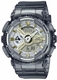 Casio G-Shock Classic Limited Analog & Digital Clear Black Watch GMAS110GS-8A