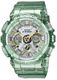 Casio G-Shock Classic Limited Analog & Digital Clear Green Watch GMAS120GS-3A