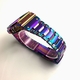 Casio G-Shock DW-5600 Mod rainbow Steel Bezel Bracelet Full Custom Metal
