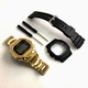 Casio G-Shock DW5600 Mod Gold PVD Steel Bezel Bracelet 5600 Full Custom Metal