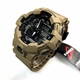 Casio G-Shock GA-700 Series Brown Camo Digital Analog Sports Watch GA700CA-5A
