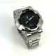 Casio G-Shock GA100-1A1 Mod Full Custom Metal Case and Bracelet Silver GA-100