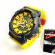 Casio G-Shock Retro Yellow Analog Digital Watch GA110Y-9A