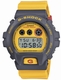 Casio G-Shock Retro Yellow Classic Digital Watch DW6900-Y9