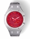 Casioak Mod Custom Metal Watch Casio G-Shock GA-2100-4A Red Dial Steel GA2100