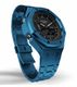 Casioak Mod Custom Watch Casio G-Shock GA-2100 Blue Case Metal Strap GA2100