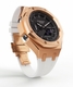 Casioak Mod Custom Watch Casio G-Shock GA-2100 Rose gold Case White Strap GA2100