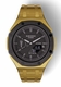 Casioak Mod Royal Oak Casio G-Shock GA-2100 Gold Metal Watch Black Bezel GA2100