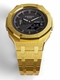 Casioak Mod Royal Oak Casio G-Shock GA-2100 Gold Tone All Metal Steel GA2100