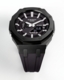 Casioak Mod Watch Casio G-Shock GA-2100 Black Metal Case Strap Modded GA2100-1A