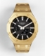 Casioak Mod Watch Casio G-Shock GA-2100 Gold Tone All Metal Steel GA2100-1A