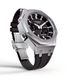 Casioak Mod Watch Casio G-Shock GA-2100 Silver Metal Case Black Strap GA2100-1A