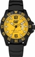 CAT K412121731 Caterpillar Special Ops 4 Black Case Yellow Dial Quartz 44.5mm