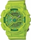 Women's Neon Green Casio G-Shock S Series Watch GMAS110CC-3