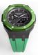 Green Casioak Mod Custom Casio G-Shock GA-2100 Custom Metal Watch GA2100