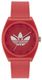 Men's Adidas Street Project Two Red Plastic Strap 38mm Watch AOST23051
