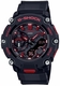 Men's Casio G-SHOCK Analog Digital Black Red Watch GA2200BNR-1A