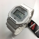 Men's Casio G-Shock Classic White Digital Sports Watch DW5600MW-7