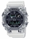 Men's Casio G-Shock Digital Analog GA-900SKL Clear Watch GA900SKL-7A