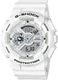 Men's Casio G-Shock White Analog Digital Watch GA110MW-7A