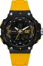 Men's CAT Black Caterpillar Analog Digital Watch MX16527137