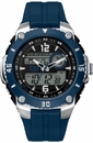 Men's CAT Blue Sportica Caterpillar Analog Digital Watch ME14526136