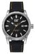 Men's CAT Caterpillar Architect Black Leather Strap Watch NR14134121