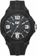 Men's CAT Caterpillar Hive Black Rubber Strap Analog Watch LT16121532