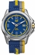 Men's CAT Caterpillar Stainless Steel Blue Strap Watch YU14166632