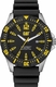 Men's CAT Caterpillar Steer Steel Case Rubber Strap Watch PX14121137