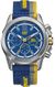 Men's CAT Caterpillar Twist Up Steel Chronograph Watch YU14966637