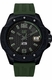 Men's CAT Shockmaster Evo Green Caterpillar Silicone Strap Watch SJ16123133
