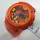 Orange Casio Baby-G Dual Time World Time Watch BGA190-4B