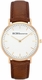 Women's BCBGeneration Gold Tone Brown Leather Band BCBG Watch GN51045001