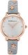 Women's BCBGeneration Rose Gold Crystallized Dial leather BCBG Watch GN50897003