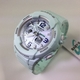 Women's Casio Baby-G Green Ana-Digi Watch BGA230SC-3B