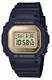 Women's Casio G-Shock Classic Digital Watch Black Gold GMDS5600-1