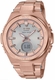 Women's Casio G-Shock G-MS Series Solar Power Rose Gold Watch MSGS200DG-4A