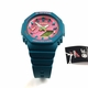 Women's Casio G-Shock Green Ana-Digi GMA-S2100BS Watch GMAS2100BS-3A