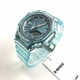 Women's Casio G-SHOCK Transparent Blue Watch GMAS2100SK-2A