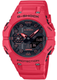 Casio G-Shock Red Analog Digital Mobile Smartphone Link Watch GAB001-4A