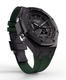 Casioak Mod Custom Watch Casio G-Shock GA-2100 Black Case Green Strap GA2100